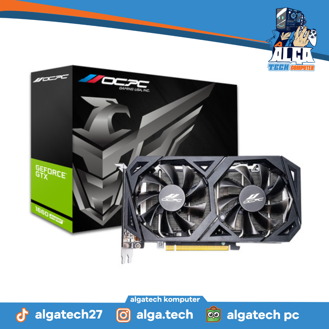 VGA CARD OCPC GTX 1660 SUPER 6GB GDDR6 BARU