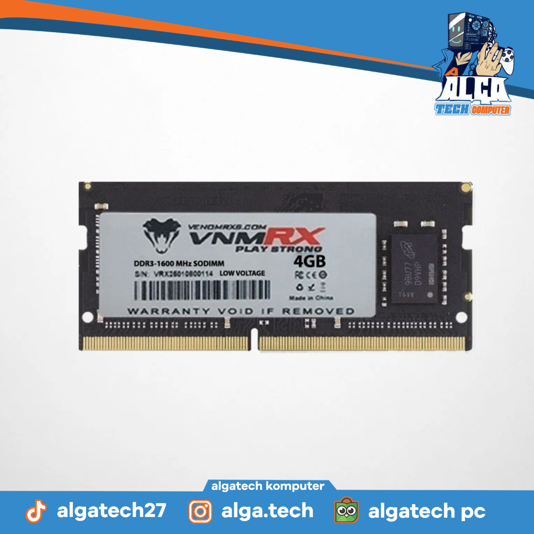 VENOMRX 4GB DDR3 1600MHZ SODDIM