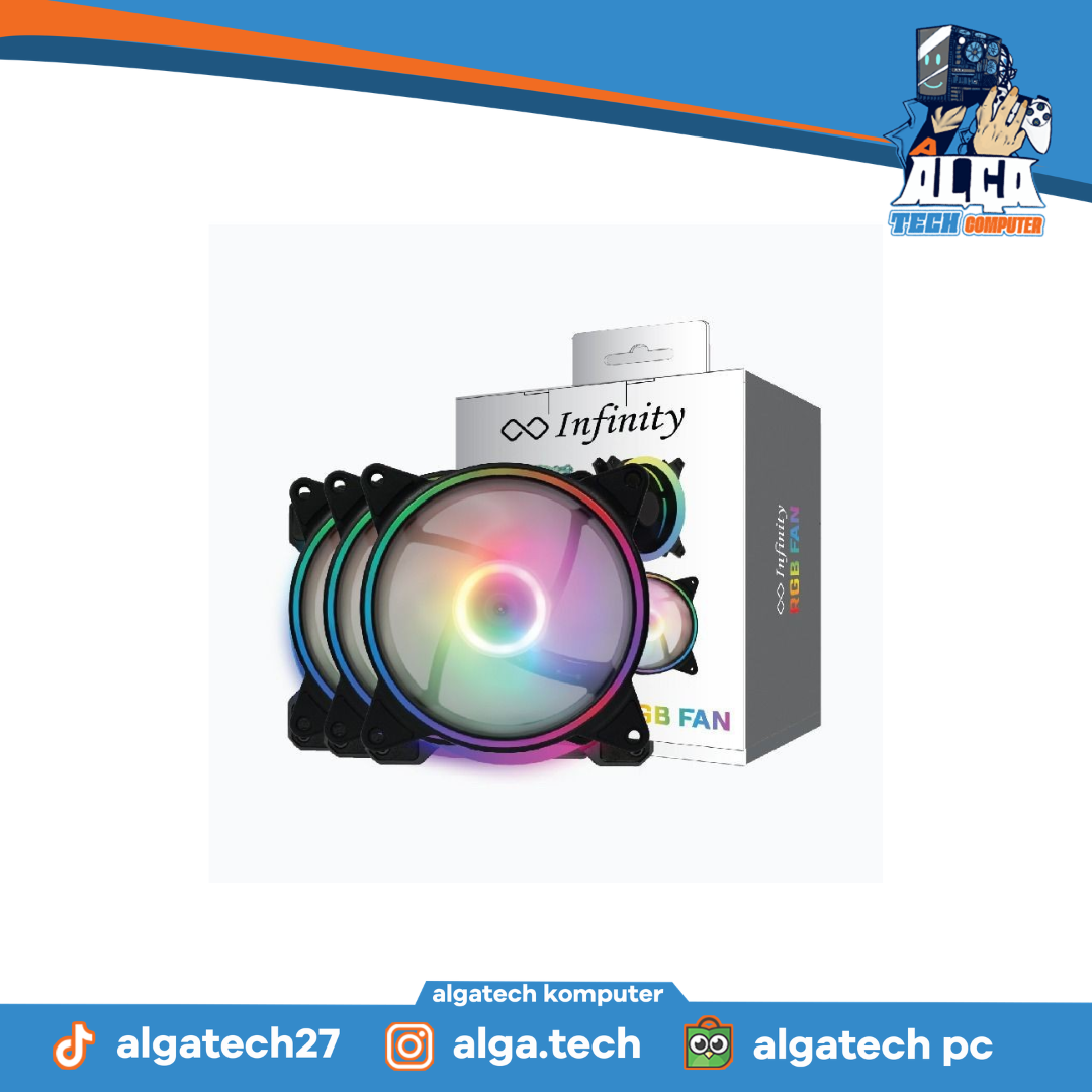 Infinity  Fan Set INFINITE SPECTRUM RGB FAN 