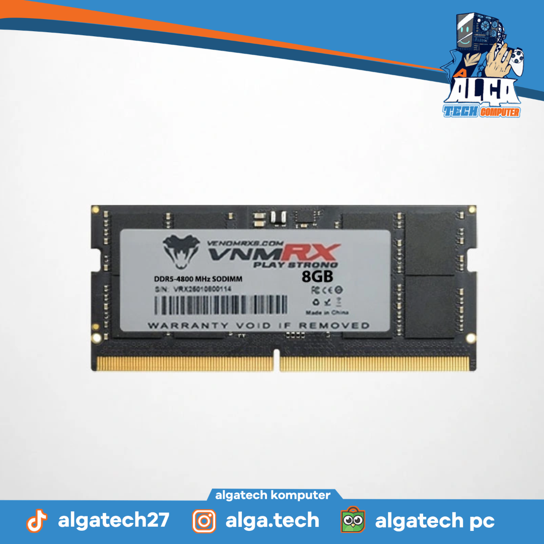 VENOMRX DDR5 8GB 4800MHZ SODDIM 