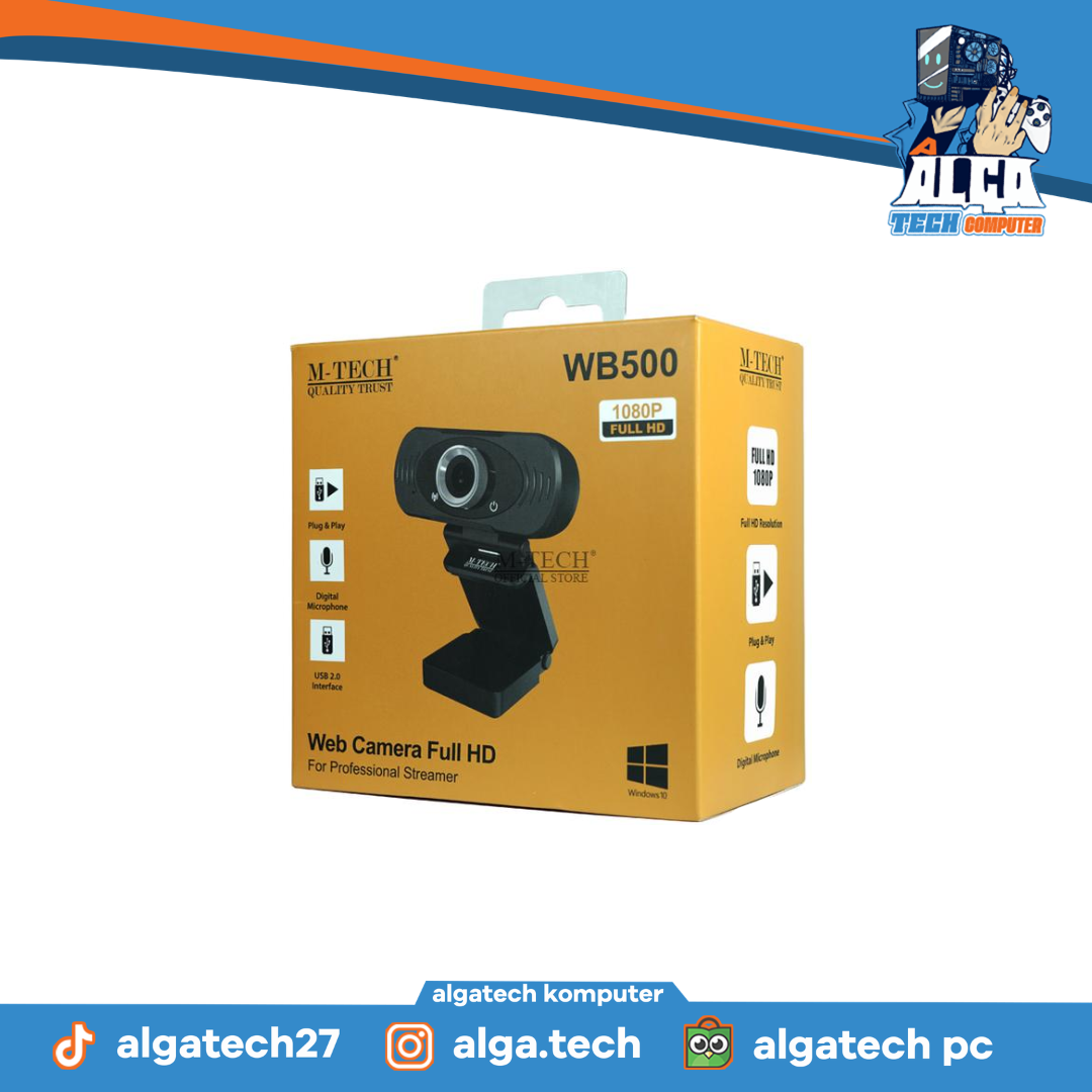Mtech Wb250 Web Cam full HD 1080p